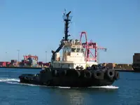 Steel twin Z Peller Tug