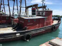 1913 Steel Riveted Steel Tug