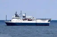 254' Seismic Survey Ship