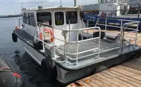 1989 28' Alum Monark/Sea Ark Work boat