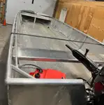 2022 21? x 7? Aluminum Work Boat w/70 hp Suzuki and Trailer