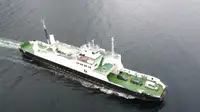 RO -RO Car Ferry with 300 tonn deck cargo