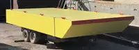 New 25′ x 10′ x 30″ Steel Barge