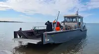 2021 36’5 x 12′ Aluminum Landing Craft w/ Twin 225 hp Yamaha